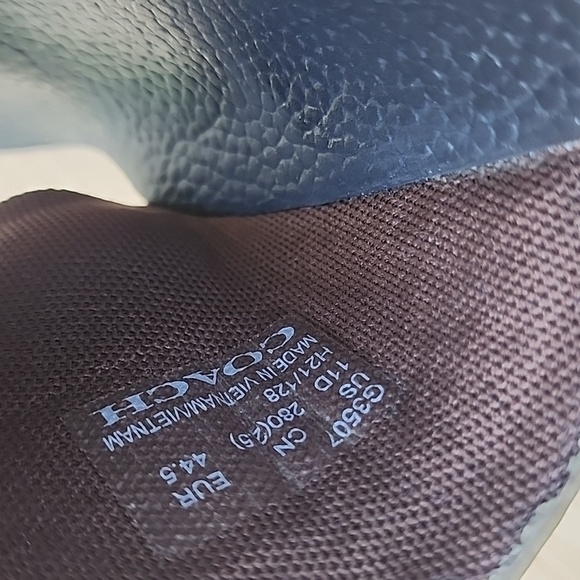 COACH Slides In Signature Canvas Size 11D - Picture 8 of 11